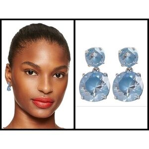 💕KATE SPADE💕 Double Drop Crystal Earrings